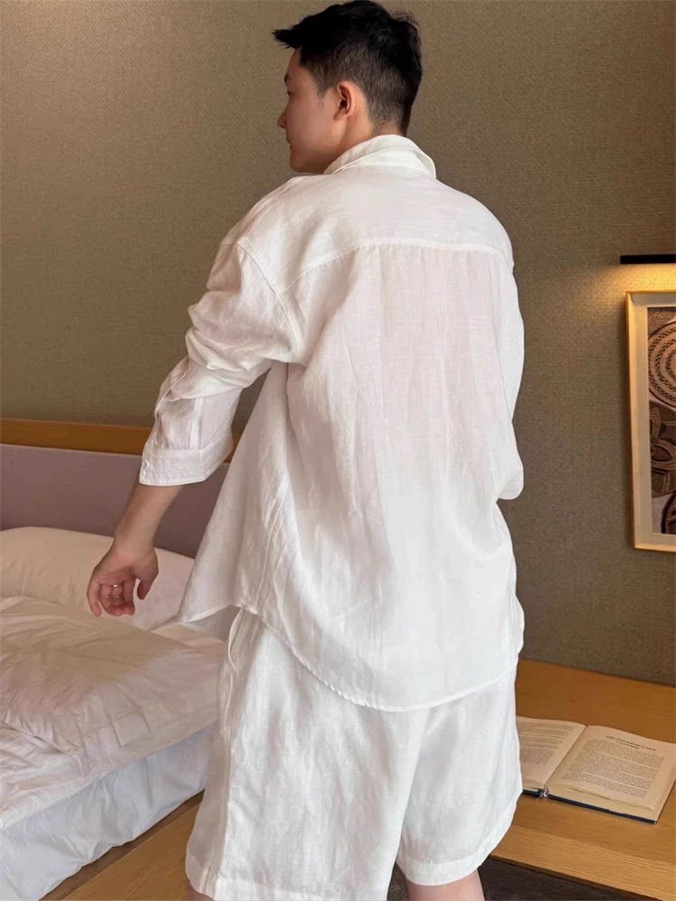 Lekki, oddychający zestaw kosz – Linen Shirt Breathable recenzja i cena