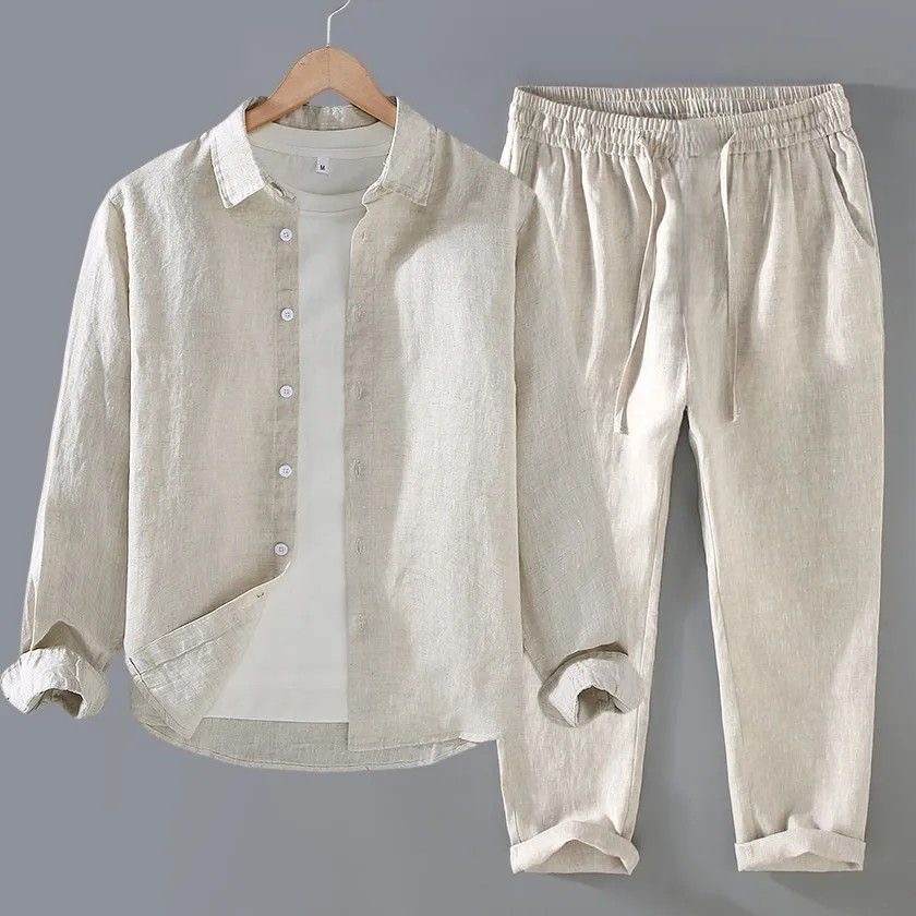 Wysokiej jakości męska koszula – Linen Shirt Breathable recenzja i cena