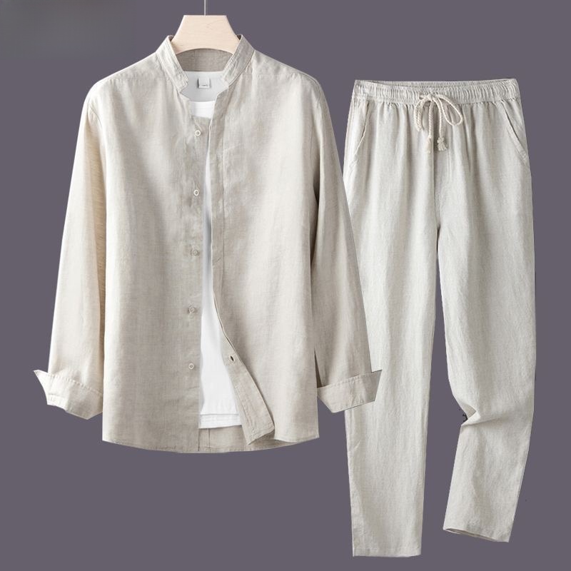 Biała koszula z długim rękawem – Linen Shirt Breathable recenzja i cena