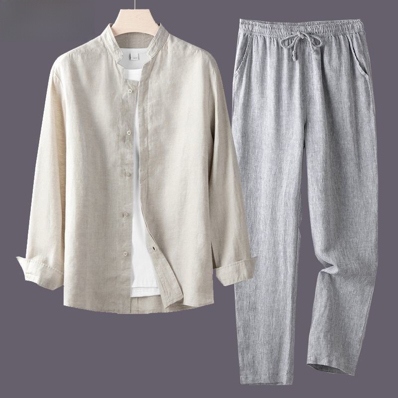 Biała koszula z długim rękawem – Linen Shirt Breathable recenzja i cena