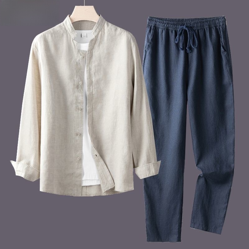 Biała koszula z długim rękawem – Linen Shirt Breathable recenzja i cena